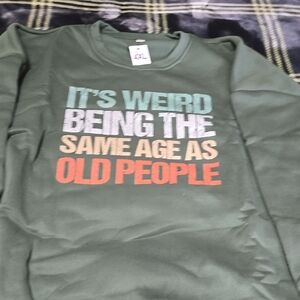 Womens Plus Size 4xl Graphic Sweatshirt with Humorous Text...new With Tags